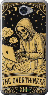 Силиконовый чехол 'The Overthinker' для Huawei Y7 2017 изображение 1