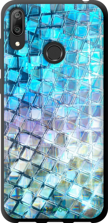 TPU чехол Переливающаяся чешуя для Huawei Y7 2019 - 227b-1638 изображение 