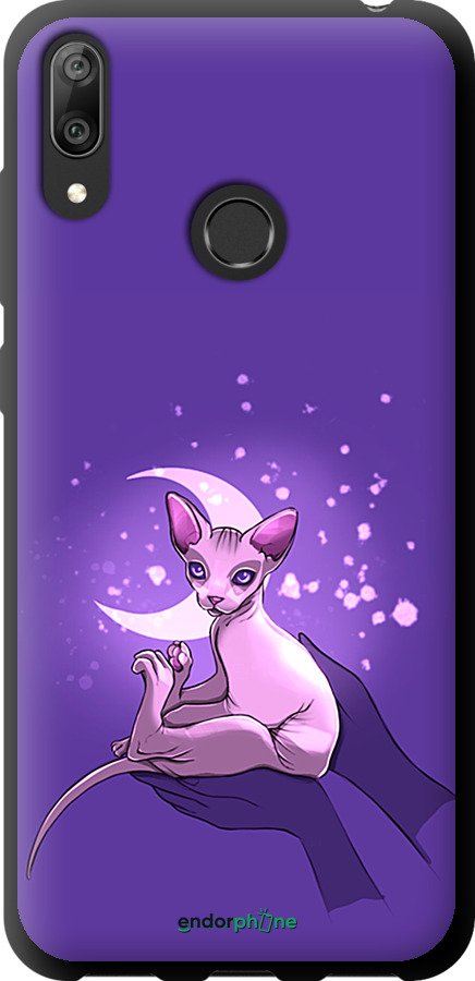 TPU чехол Кіт2 для Huawei Y7 2019 - 4676b-1638 изображение 