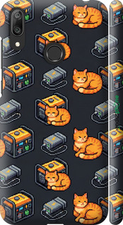 3D пластиковый матовый чехол 'Autonomous Zone' для Huawei Y7 2019 изображение 9