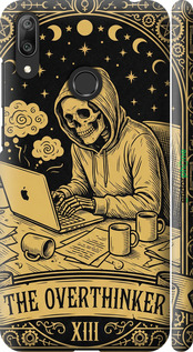 3D пластиковий матовий чохол 'The Overthinker' для Huawei Y7 2019 зображення 1