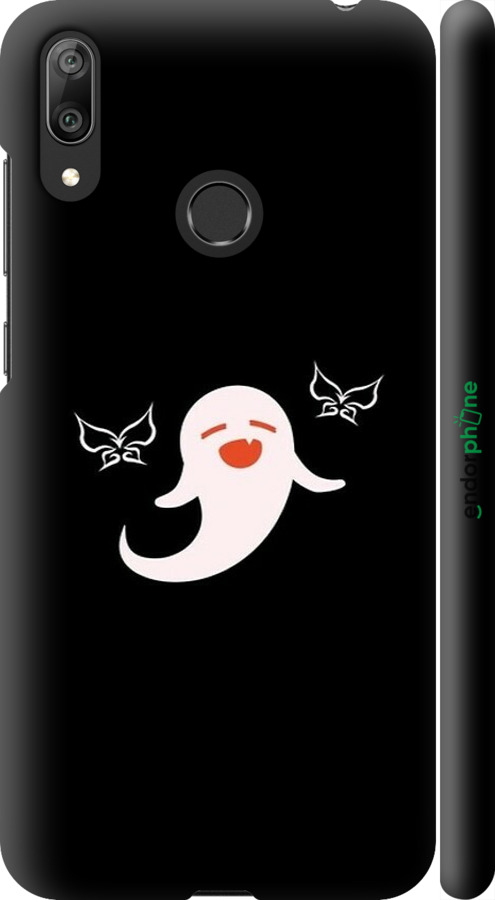 3D пластиковый матовый чехол Genshin Impact Ху Тао Искусство духа-призрака для Huawei Y7 Prime 2019 - 6534m-1658 изображение 