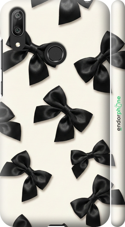 3D пластиковий матовий чехол Dark Coquette для Huawei Y7 2019 - 6765m-1638 изображение 