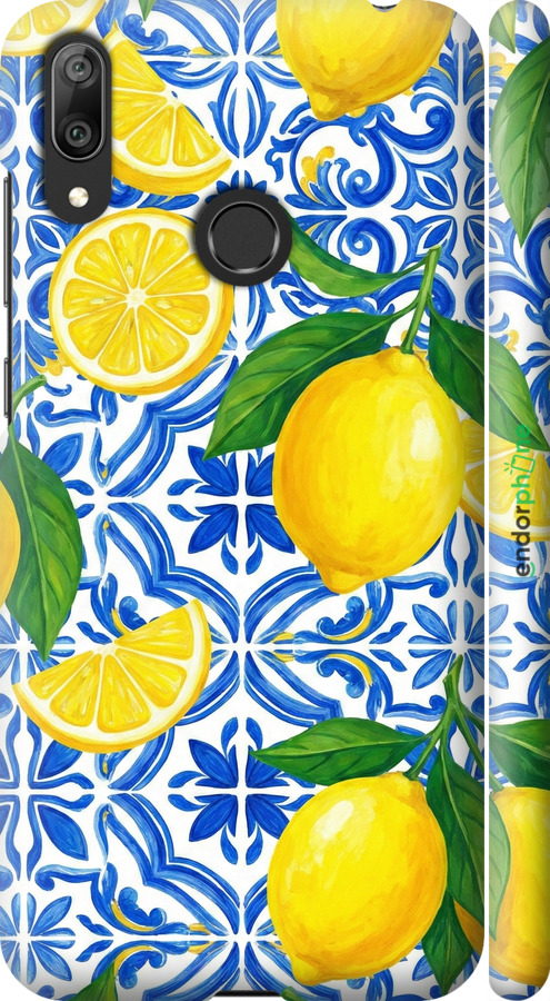 3D пластиковый матовый чехол Grocery Girl Italian Summer для Huawei Y7 2019 - 6766m-1638 изображение 