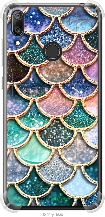 Силикон с усиленными углами чехол № 5400 для Huawei Y7 Prime 2019 - 5400sp-1658 изображение 