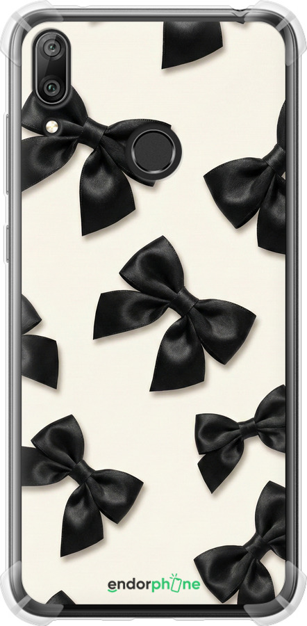 Силіконовий протиударний с посиленими кутами чехол Dark Coquette для Huawei Y7 2019 - 6765sp-1638 изображение 