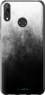 2D пластиковий чехол Абстрактна композиція у сірих тонах для Huawei Y7 2019 - 6477t-1638 изображение 