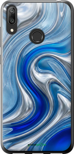 2D пластиковий чехол Liquid Chrome для Huawei Y7 2019 - 6781t-1638 изображение 