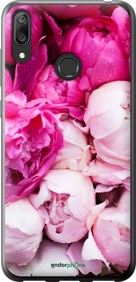 

Silicone Capa "Peónias cor-de-rosa" para Huawei Y7 2019