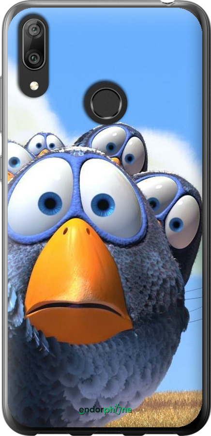 2D пластиковый чехол Angry Birds для Huawei Y7 2019 - 6008t-1638 изображение 
