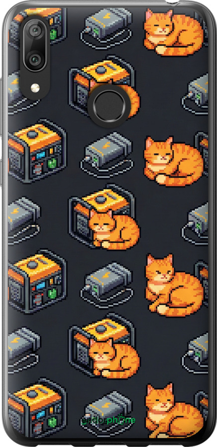 Силиконовый чехол Autonomous Zone для Huawei Y7 2019 - 6771u-1638 изображение 