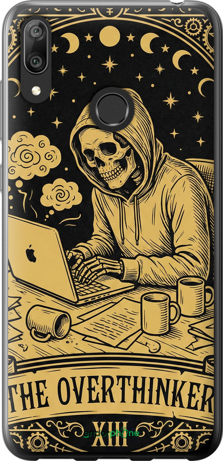 Силіконовий чехол The Overthinker для Huawei Y7 2019 - 6774u-1638 изображение 