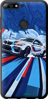 TPU чехол БМВ для Huawei Y7 Prime 2018 - 6292b-1509 изображение 