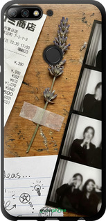 TPU чехол 'Aesthetic Scrapbook Collage' для Huawei Honor 7C Pro изображение 5