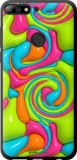 TPU чехол Y2K Jelly Dream для Huawei Y7 Prime 2018 - 6780b-1509 изображение 