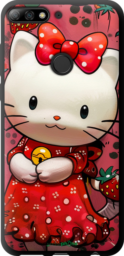 TPU чехол hello kitty1 для Huawei Honor 7C Pro - 6036b-2070 изображение 