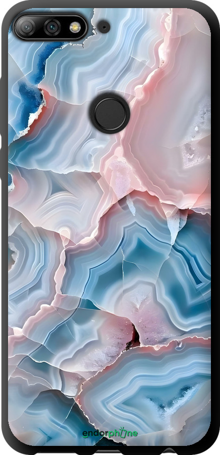 TPU чехол Мрамор для Huawei Y7 Prime 2018 - 6306b-1509 изображение 
