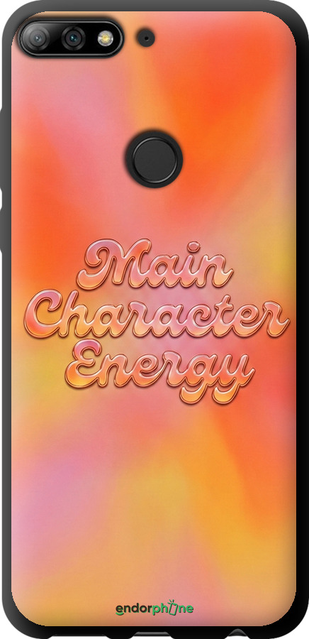 TPU чехол Aura Gradient Main Character Energy Aesthetic Y2K для Huawei Honor 7C Pro - 6783b-2070 изображение 