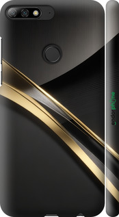 3D пластиковий матовий чехол Динаміка для Huawei Y7 Prime 2018 - 5836m-1509 изображение 