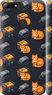 3D пластиковый матовый чехол 'Autonomous Zone' для Huawei Y7 Prime 2018 изображение 4