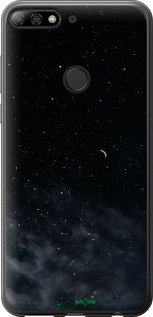 2D пластиковый чехол Ночное небо для Huawei Y7 Prime 2018 - 6451t-1509 изображение 