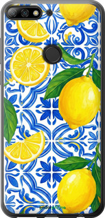 2D пластиковый чехол Grocery Girl Italian Summer для Huawei Y7 Prime 2018 - 6766t-1509 изображение 