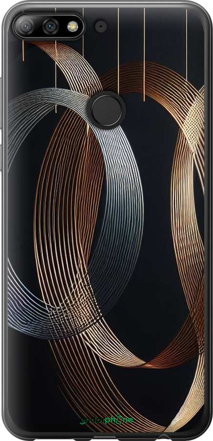 2D пластиковый чехол Симфония для Huawei Y7 Prime 2018 - 5835t-1509 изображение 