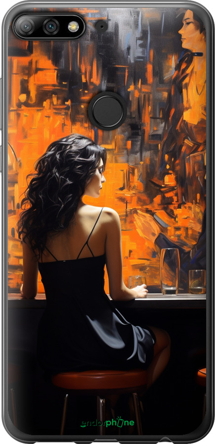 2D пластиковый чехол Чехол для телефона для Huawei Y7 Prime 2018 - 5962t-1509 изображение 
