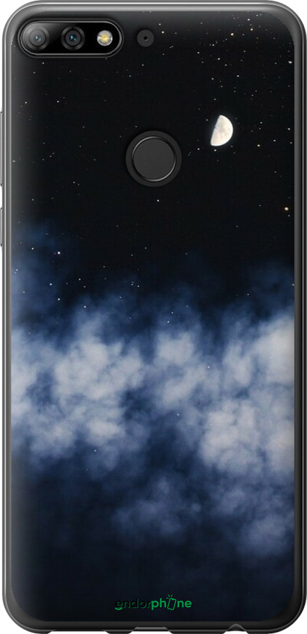 2D пластиковый чехол Ночное небо для Huawei Y7 Prime 2018 - 6450t-1509 изображение 