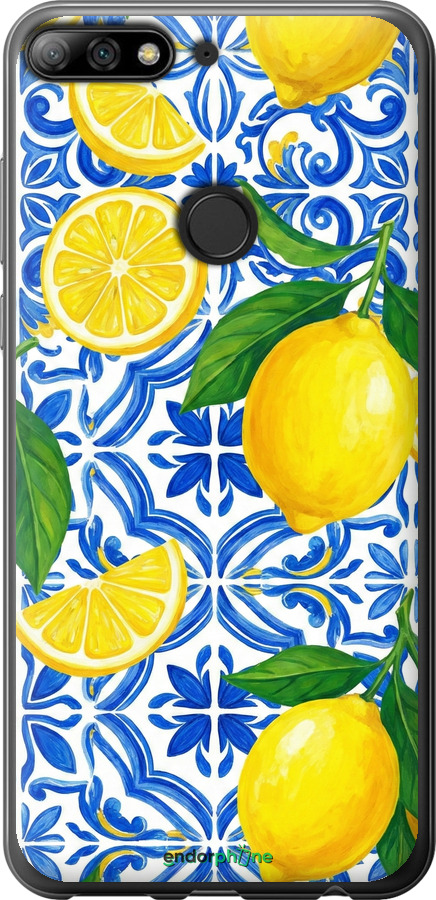 2D пластиковый чехол Grocery Girl Italian Summer для Huawei Y7 Prime 2018 - 6766t-1509 изображение 