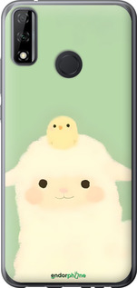 Силиконовый чехол Барашек и ципленок для Huawei Y8s - 6369u-2027 изображение 