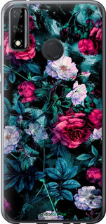Силиконовый чехол Сад и розы для Huawei Y8s - 6483u-2027 изображение 