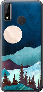 Силиконовый чехол Горная идиллия ночной пейзаж для Huawei P Smart 2020 - 6488u-2060 изображение 