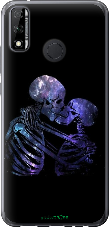 Силиконовый чехол С изображением скелета для Huawei P Smart 2020 - 6537u-2060 изображение 