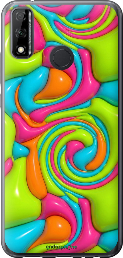 Силиконовый чехол Y2K Jelly Dream для Huawei Y8s - 6780u-2027 изображение 