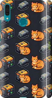 3D пластиковый матовый чехол 'Autonomous Zone' для Huawei Y9 2019 изображение 5