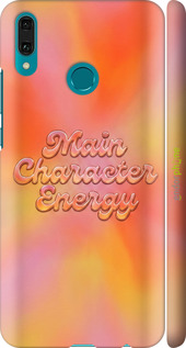 3D пластиковий матовий чохол 'Aura Gradient Main Character Energy Aesthetic Y2K' для Huawei Y9 2019 зображення 9