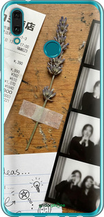 Силіконовий чехол Aesthetic Scrapbook Collage для Huawei Y9 2019 - 6773u-1602 изображение 