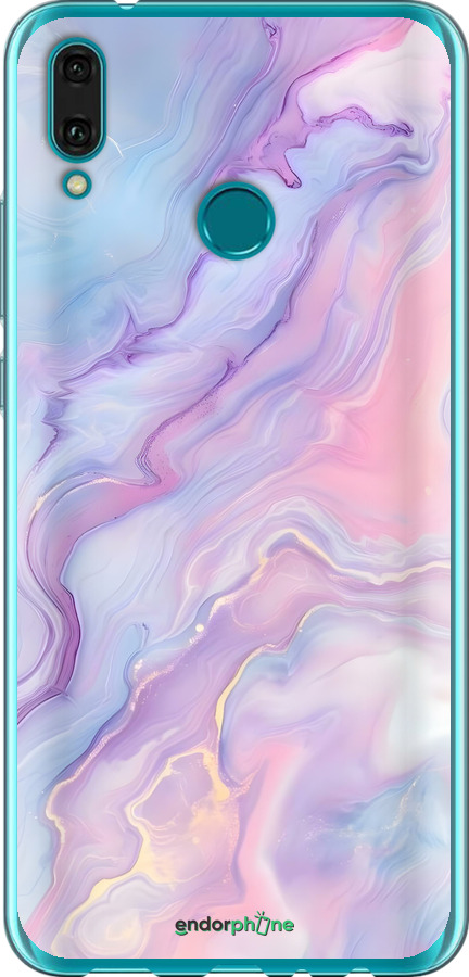 Силіконовий чехол Нежный мрамор для Huawei Y9 2019 - 6310u-1602 изображение 