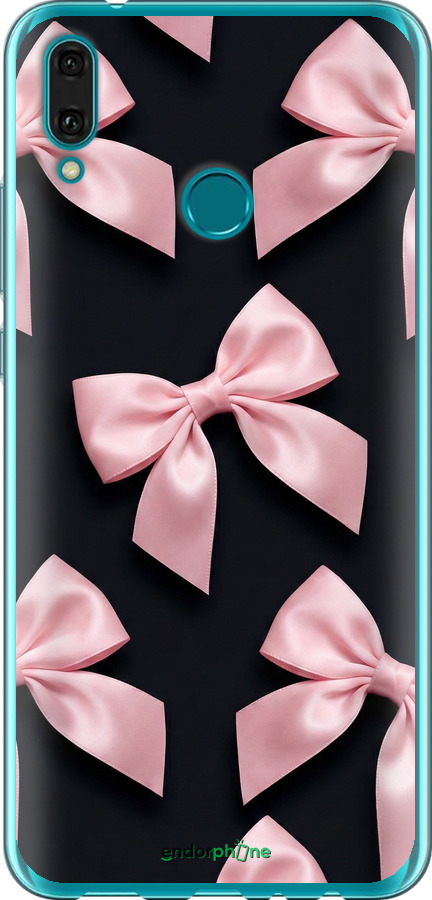 Силіконовий чехол Coquette Ribbons Dark Coquette для Huawei Y9 2019 - 6767u-1602 изображение 