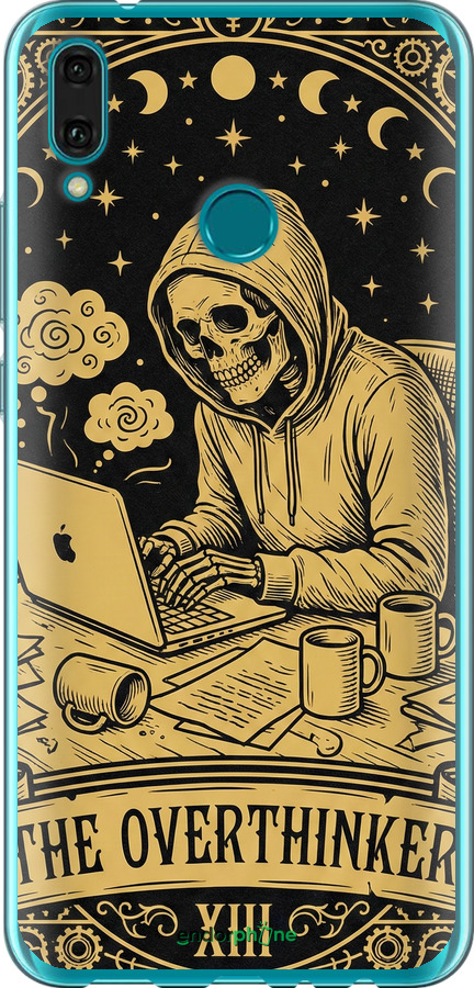 Силиконовый чехол The Overthinker для Huawei Y9 2019 - 6774u-1602 изображение 