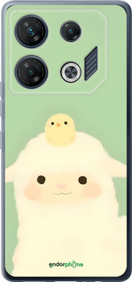 Силиконовый чехол Барашек и ципленок для Infinix GT 10 pro - 6369u-3172 изображение 