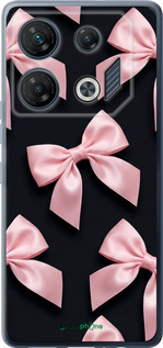 Силиконовый чехол Coquette Ribbons Dark Coquette для Infinix GT 10 pro - 6767u-3172 изображение 