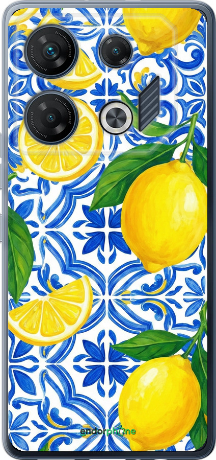 Силіконовий чехол Grocery Girl Italian Summer для Infinix GT 10 pro - 6766u-3172 изображение 