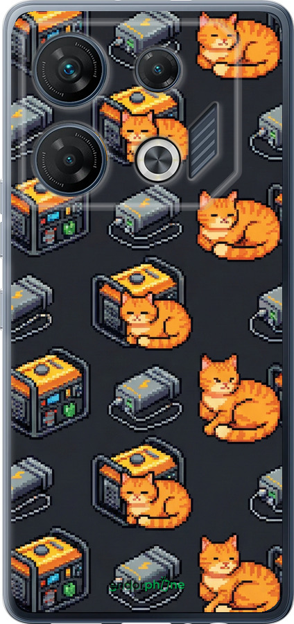 Силиконовый чехол Autonomous Zone для Infinix GT 10 pro - 6771u-3172 изображение 