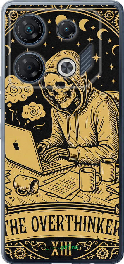 Силиконовый чехол The Overthinker для Infinix GT 10 pro - 6774u-3172 изображение 