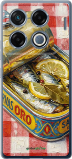 Силиконовый чехол Vintage Sardine Tin Phone для Infinix GT 20 Pro - 6772u-3735 изображение 