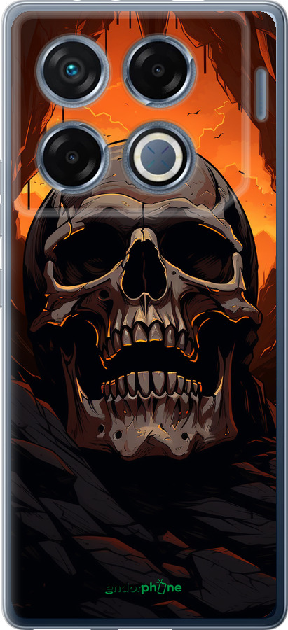 Силіконовий чехол Черв пещері для Infinix GT 20 Pro - 5959u-3735 изображение 