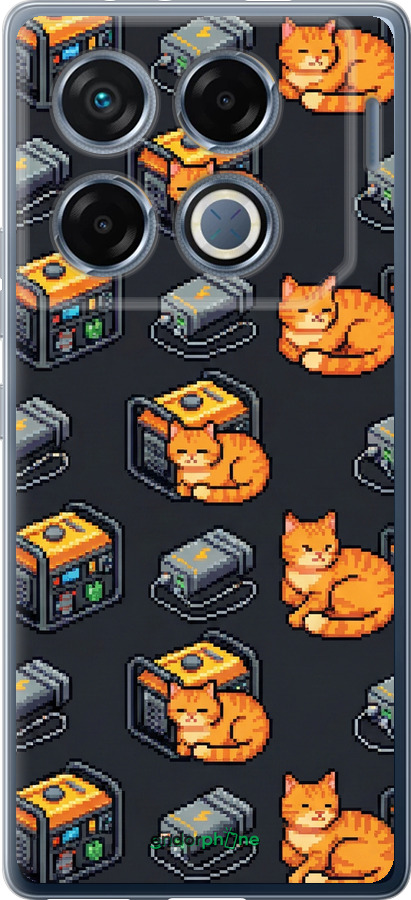 Силиконовый чехол Autonomous Zone для Infinix GT 20 Pro - 6771u-3735 изображение 