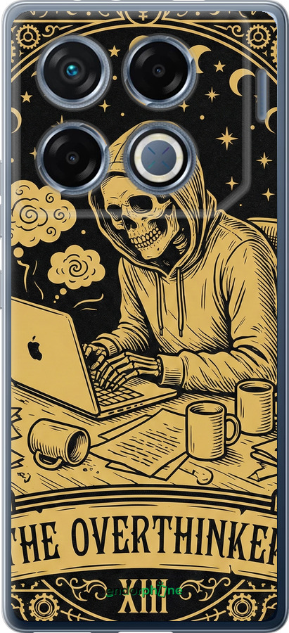 Силіконовий чехол The Overthinker для Infinix GT 20 Pro - 6774u-3735 изображение 